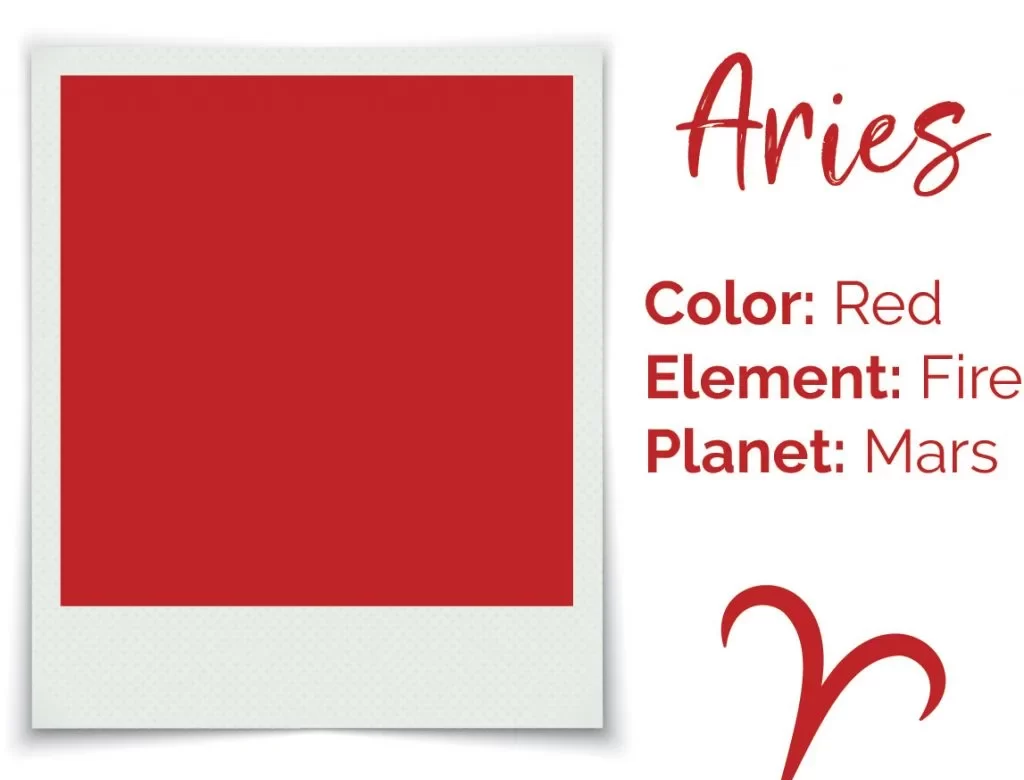 Lucky Colors for Aries Red, Orange & More to Boost Your Energy